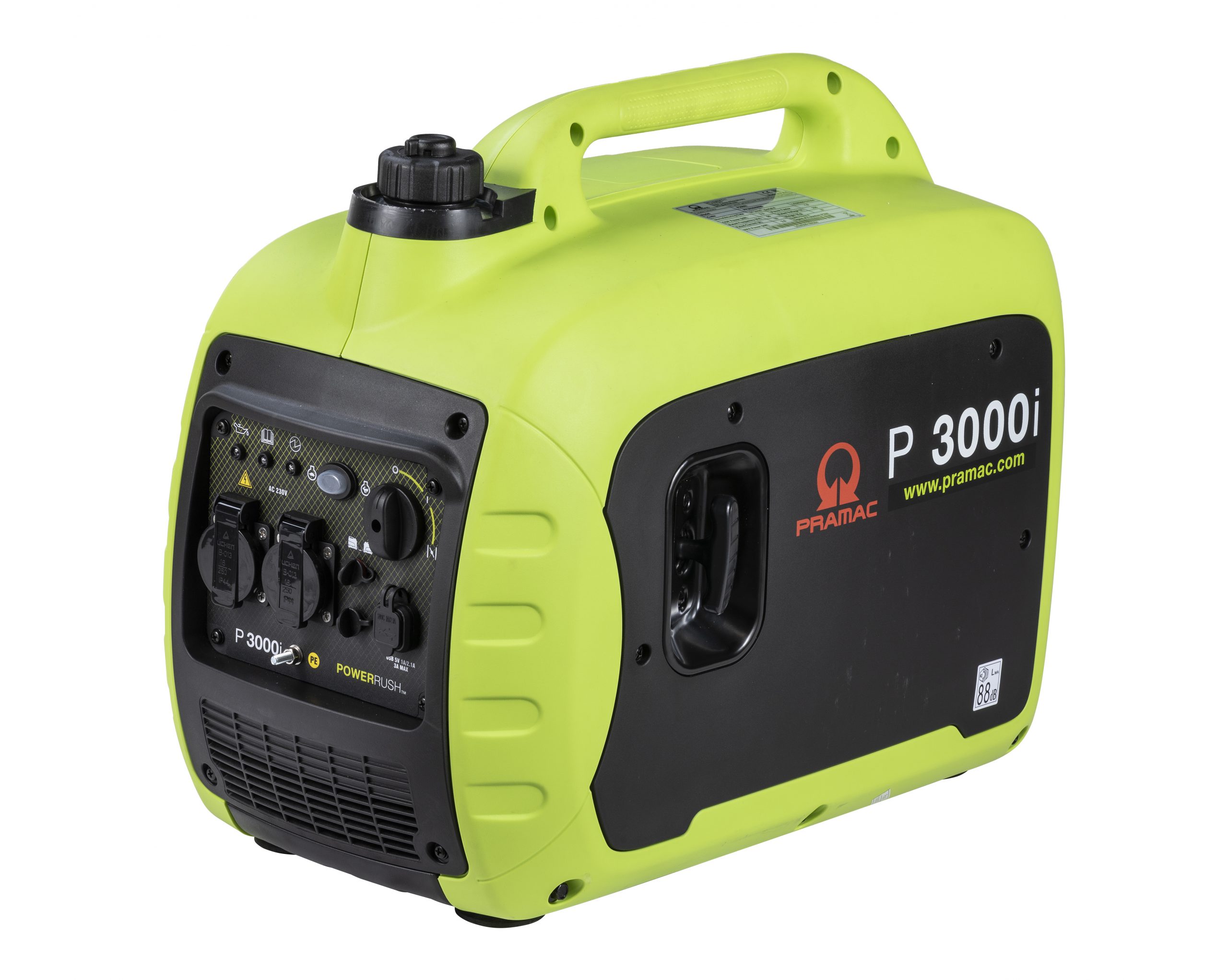 Pramac P3000i Pramac Powered 2.8kW 2800 watts Petrol Inverter Generator PF262SXI002