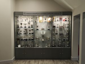 Glass Display Cabinets for Rugby Clubs