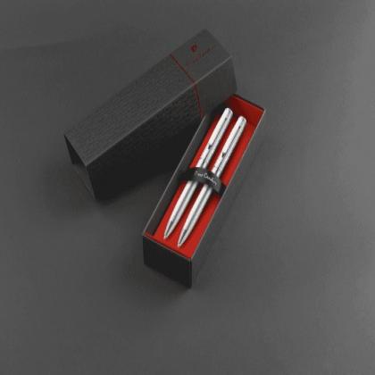 Pen Set - Pierre Cardin Moulin Pen and Rollerball with PB15 Box