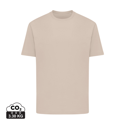 IQONIQ TEIDE RECYCLED COTTON TEE SHIRT in Desert.