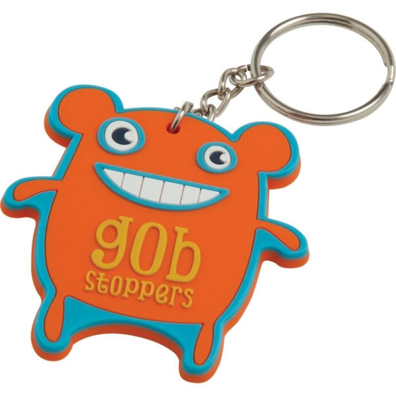 Soft PVC Keyring (40mm)