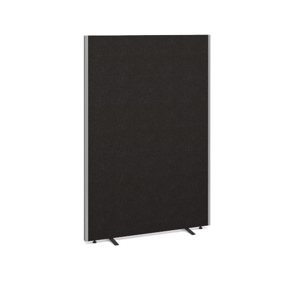 Floor Standing Fabric Screen 1800H x 1200W - Charcoal