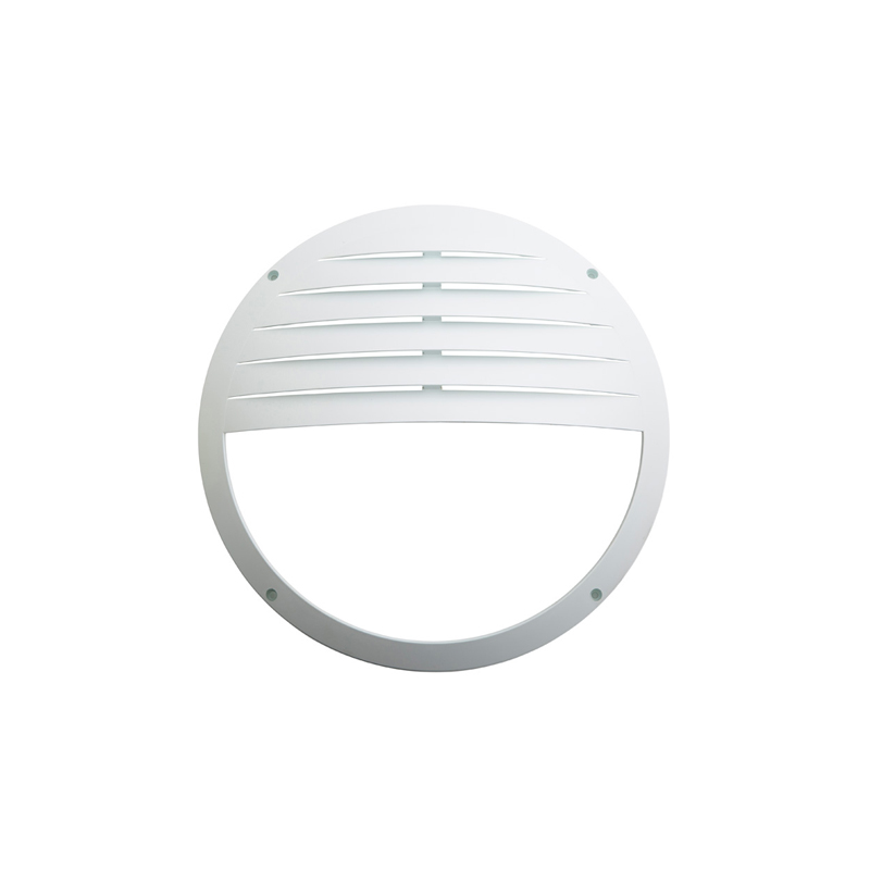 Ansell Vision Ceiling/Wall Light Louvered Trim White