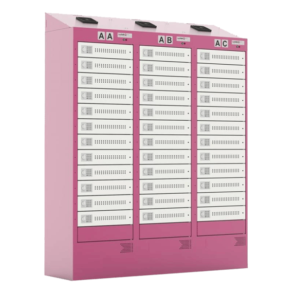 Chromebook Charging Solutions With Diplomat&#8482; Basic Lockers for Offices