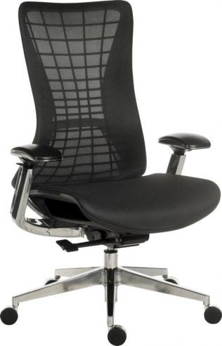 Providers Of Luxury Mesh Executive Office Chair - Black or White Frame Option - QUANTUM UK