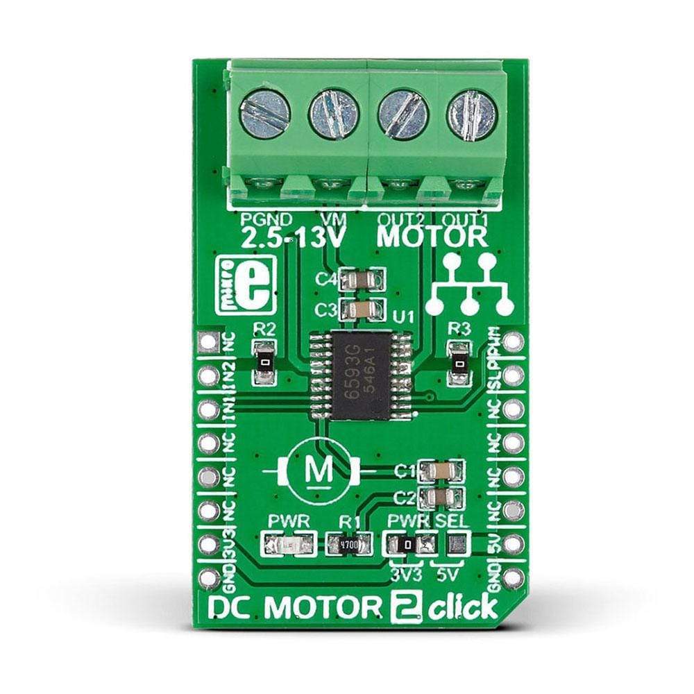 DC Motor 2 Click Board