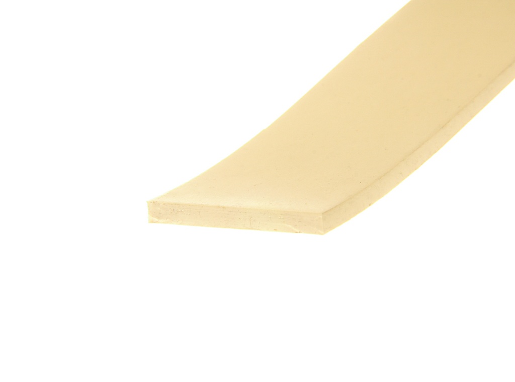 Porthole Natural Rubber 40° Strip - 25mm x 3mm
