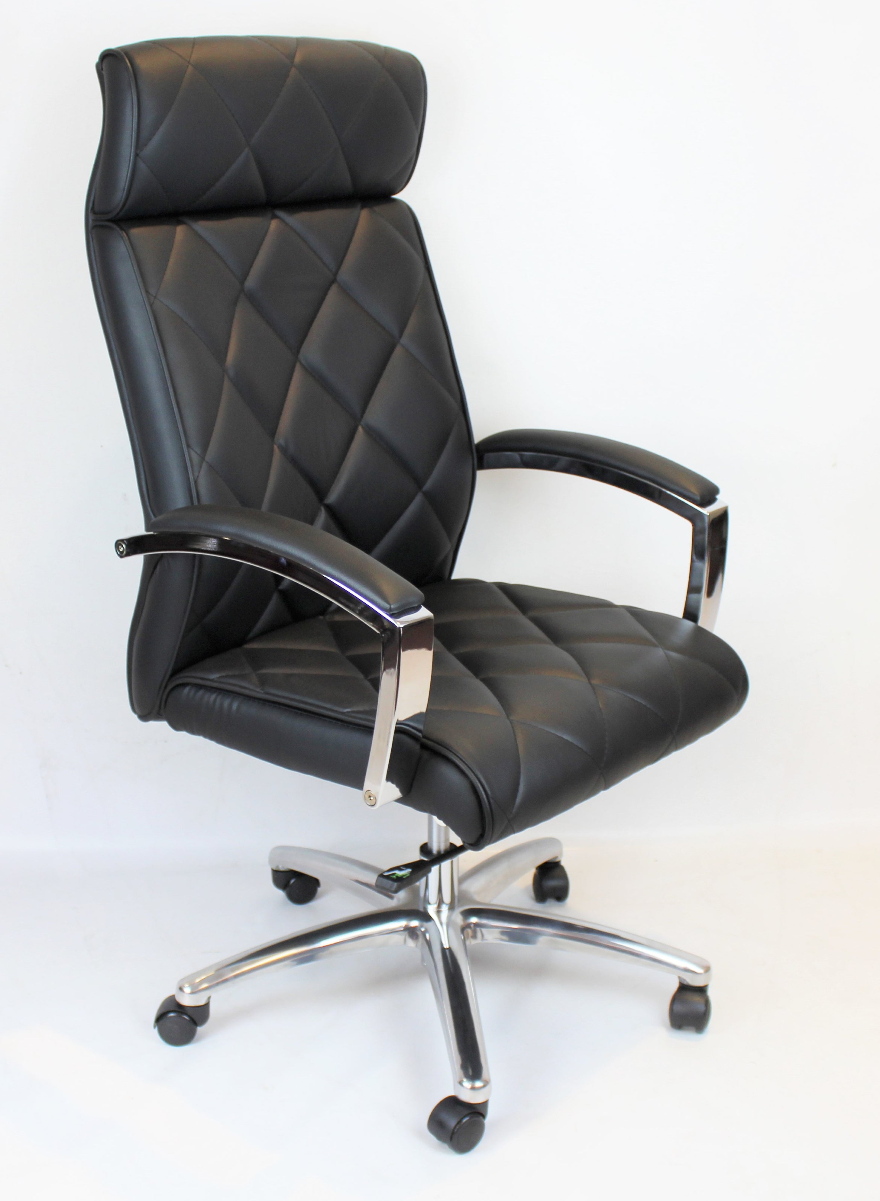 Providers Of Black Leather Executive Office Chair - ZM-A217 North Yorkshire