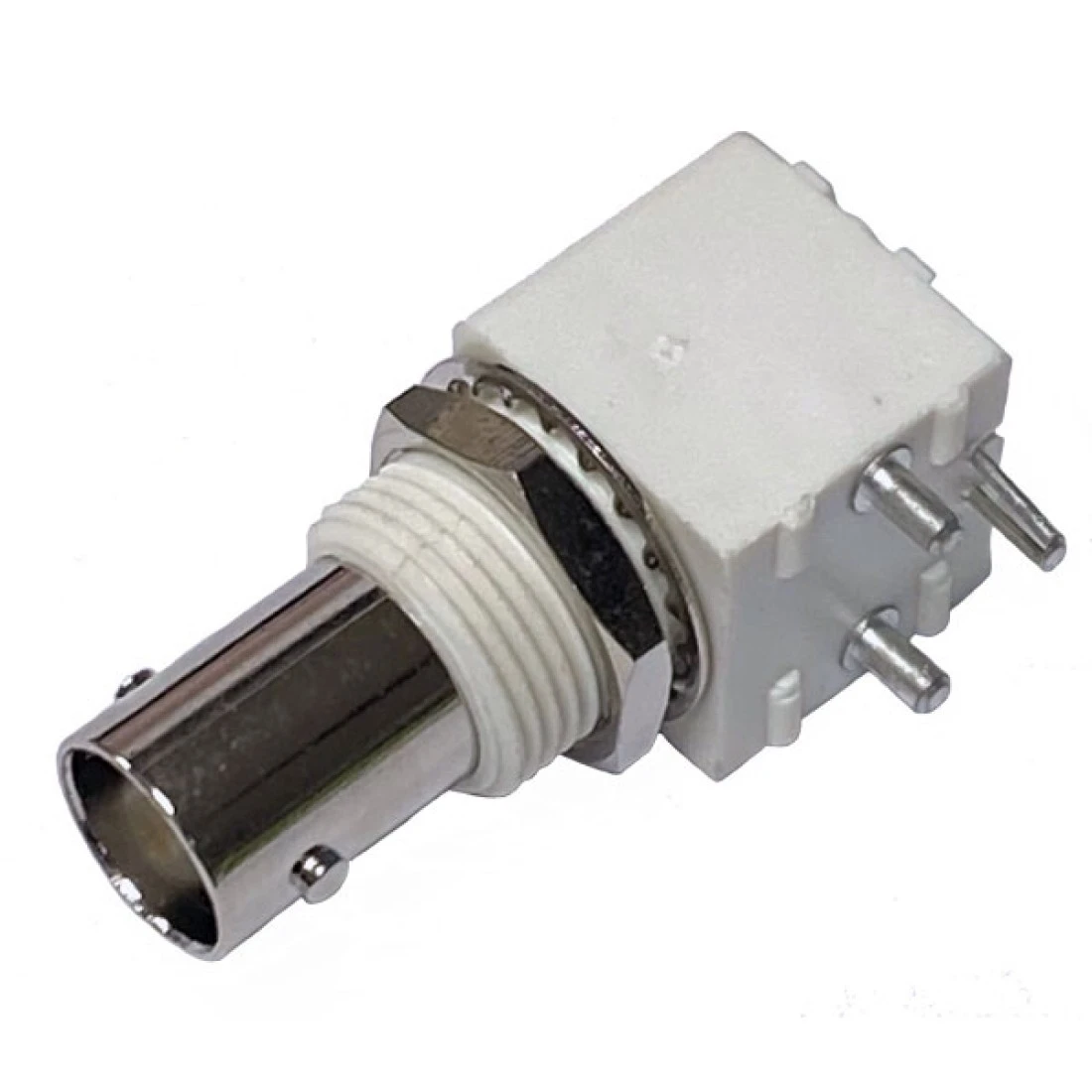 BNC 50 Ohm Isolated PCB Elbow Socket