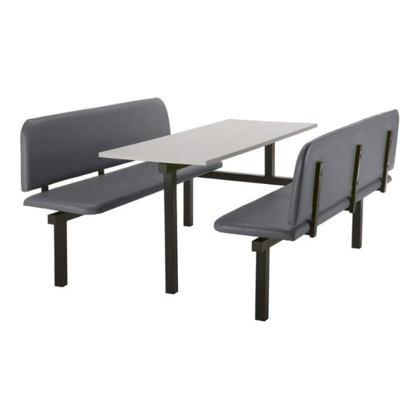 CU94 - 6-Seater Oscar Canteen Unit - 1 Way Access, Grey, Grey