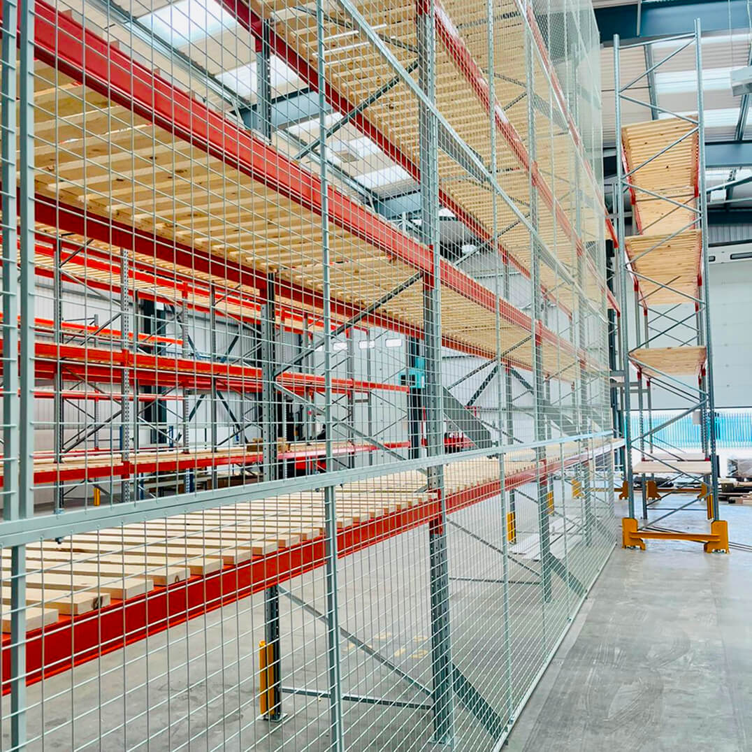 High Bay Racking Safety Mesh