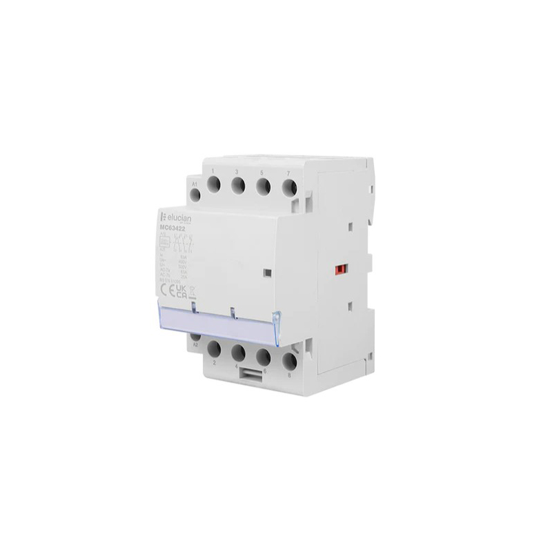 Click Elucian 4 Pole 3 Module 63A 2 x N/O  2 x N/C Contactor