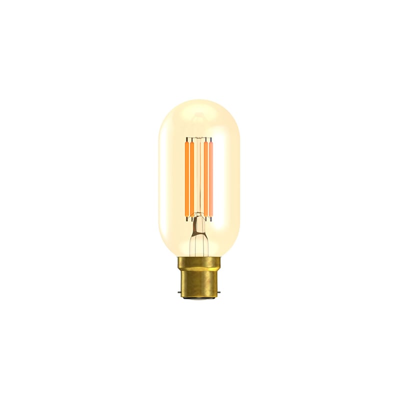 Bell Tubular Short Non-Dimmable LED Vintage Bulb 3.3W B22 2200K