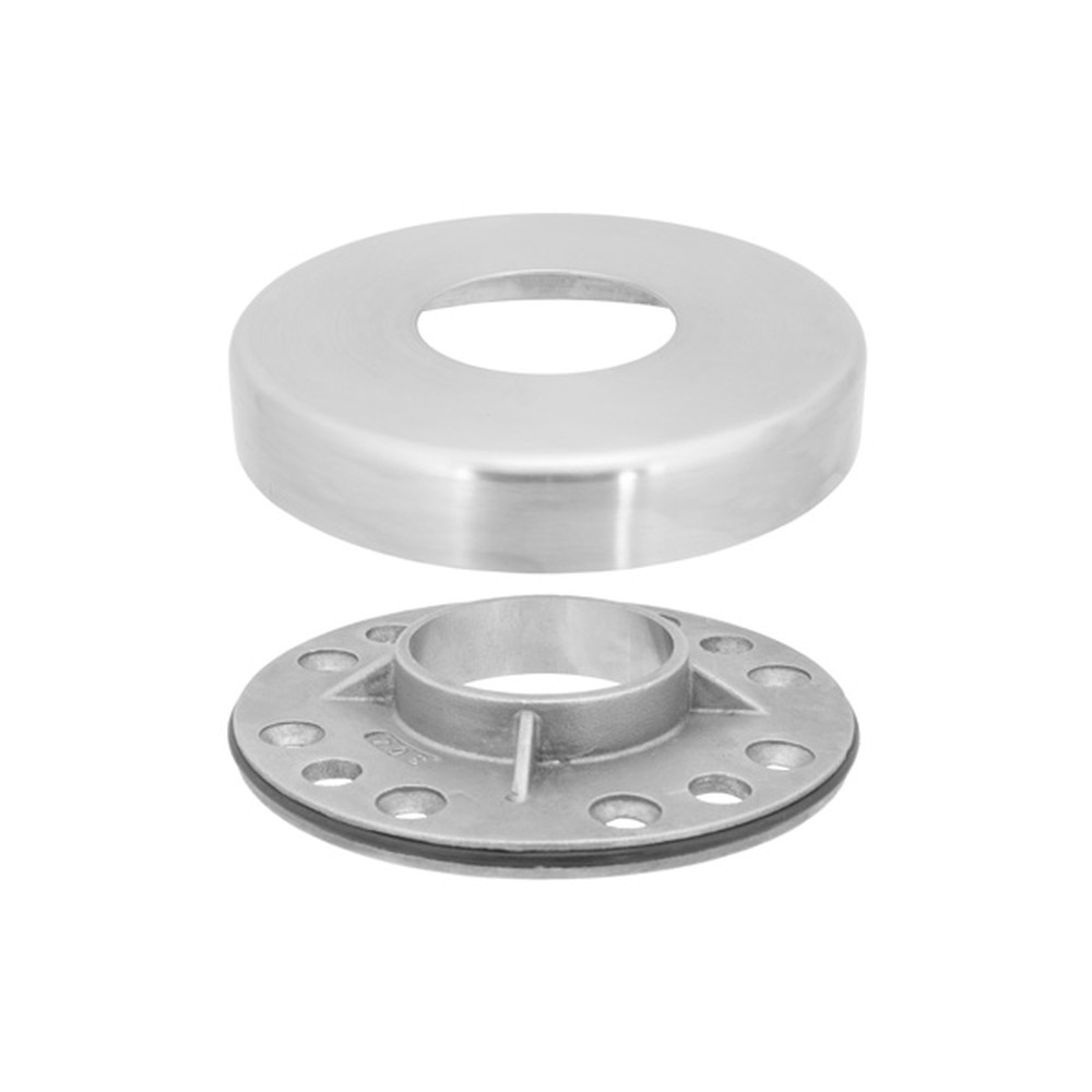 Weld On Round Base C/W O Ring & Cover 48.3mm Fix