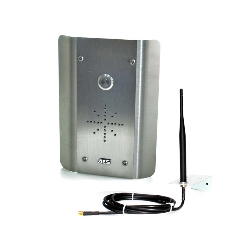AES PRIME6-AS 4G GSM Intercom (Stainless Architectural Model)