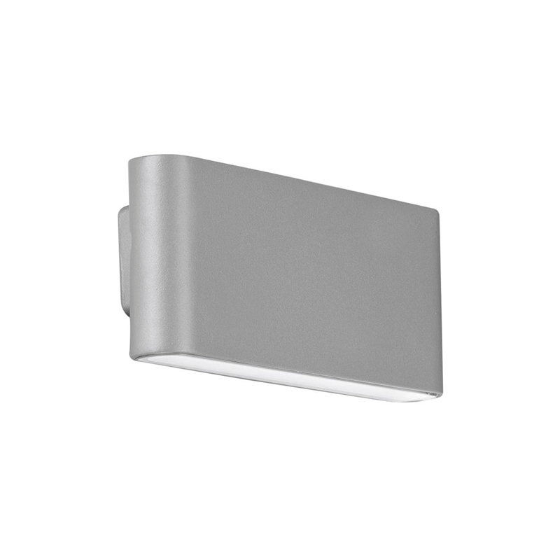 Aurora Lighting EN-WL82G/40 Wall Light Grey Finish