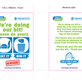 UK Specialists in Promotional Purposes Double Sided Stickers