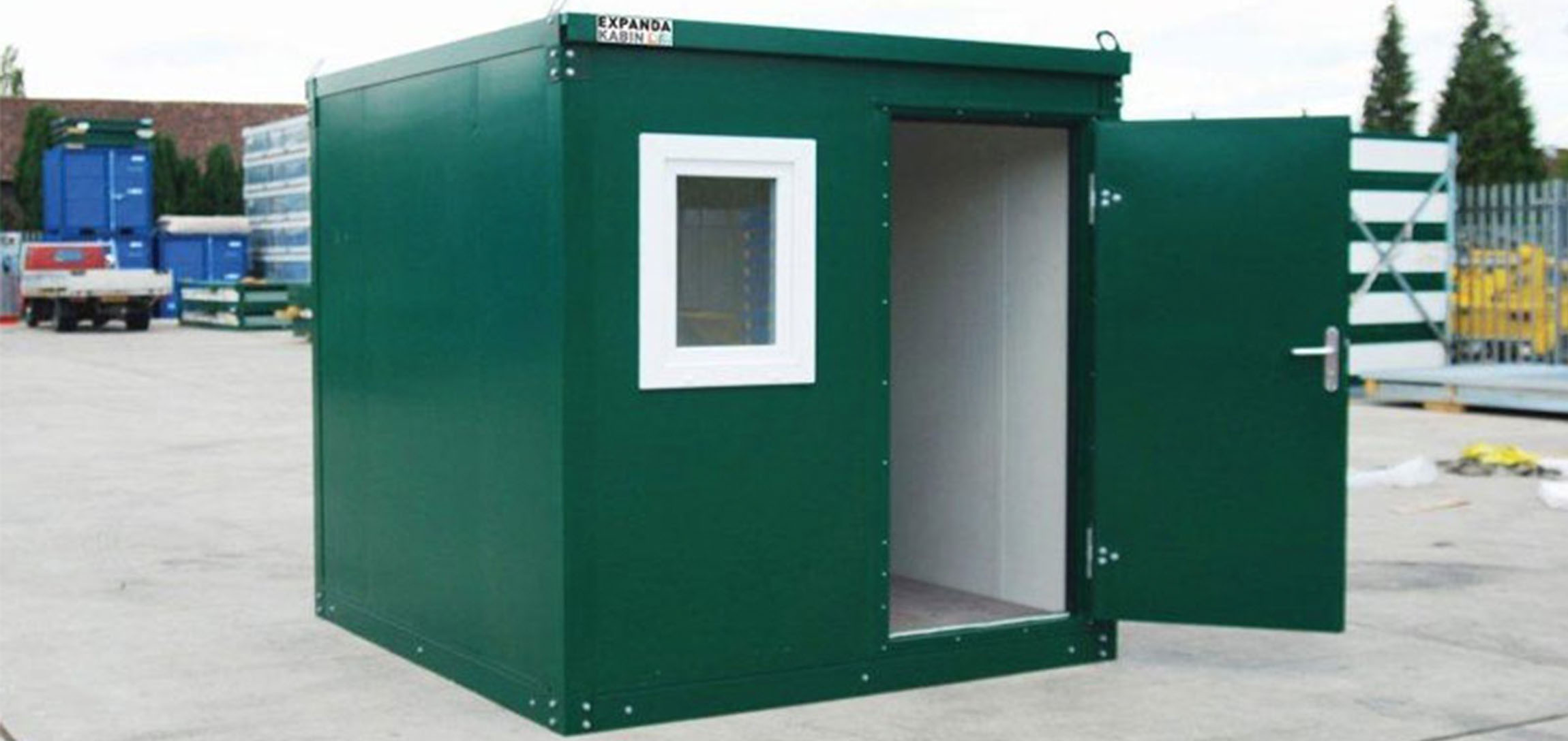 Suppliers of Galvanised Steel Office Containers