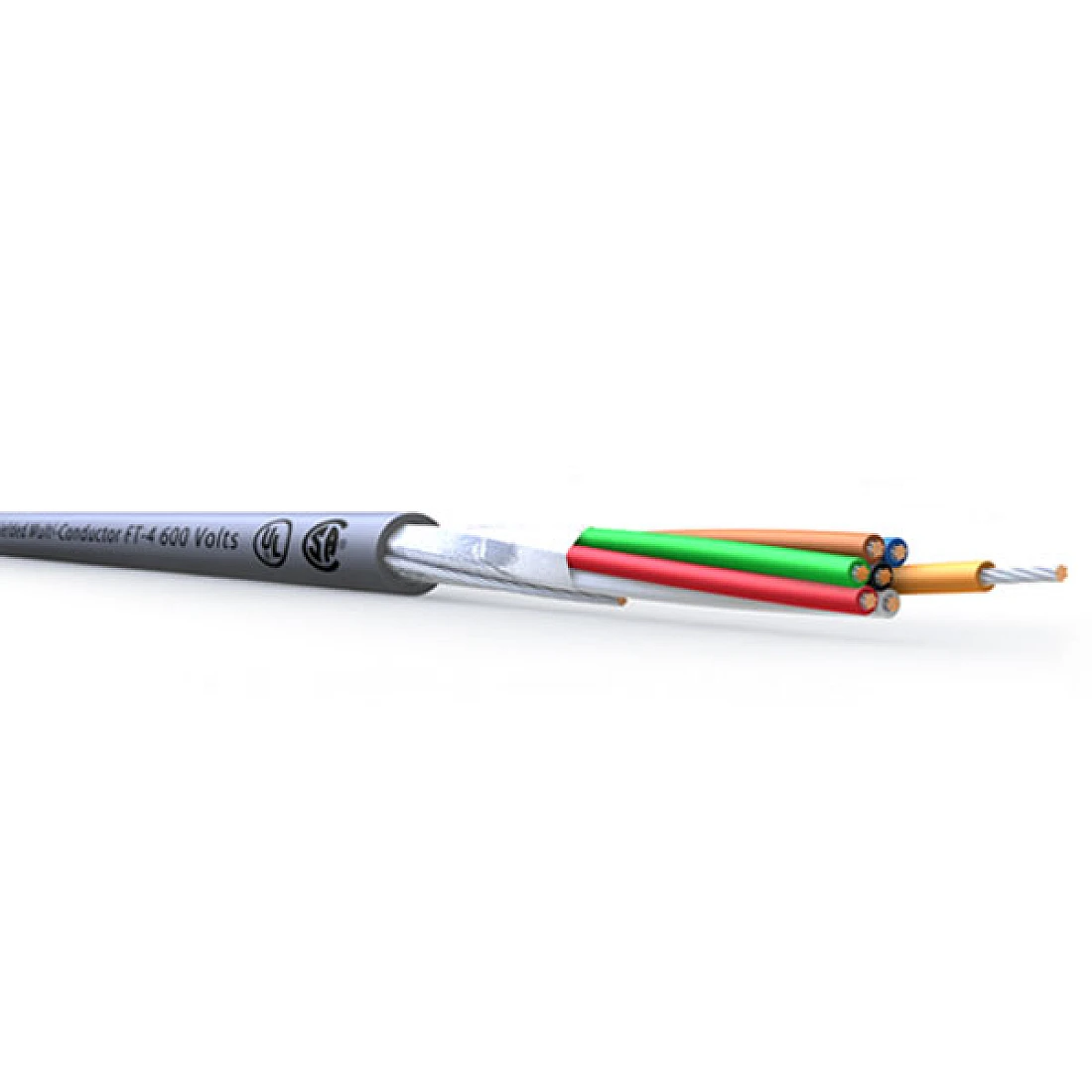 6 CORE 24AWG OVERALL FOIL SHIELD