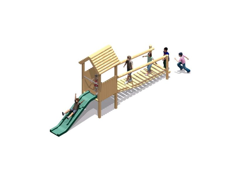 Manufacturer Of Playhouse, Clatterbridge & Slide