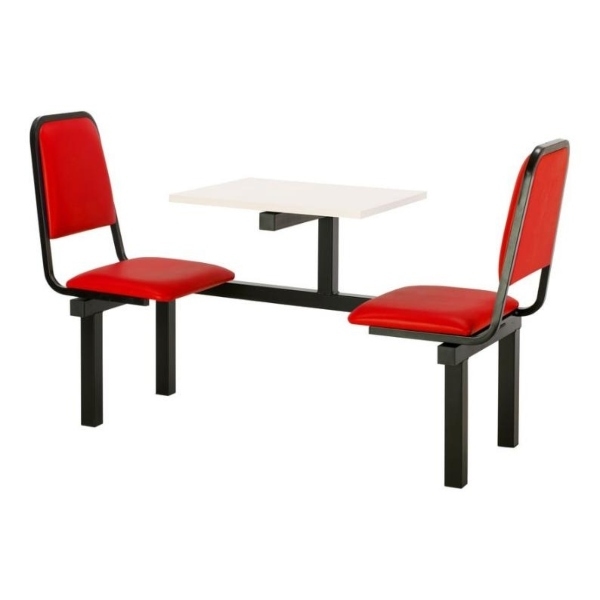 CU92 - 2-Seater Chester Canteen Unit - Red, White