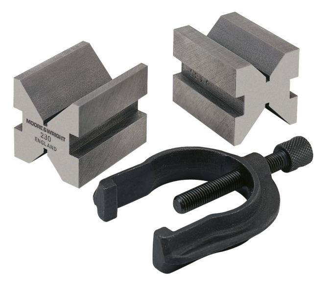 Suppliers Of Moore & Wright Traditional 'V' Blocks & Clamps For Aerospace Industry