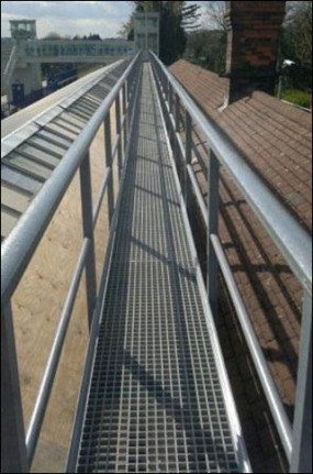 GRP Roof Walkways For Maintenance