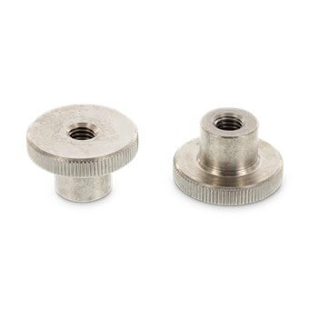 M5 Knurled Nut High Type A1 Stainless DIN 466
