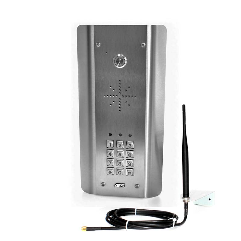 AES PRIME6-ASK 2G GSM Intercom (Stainless Architectural Model)