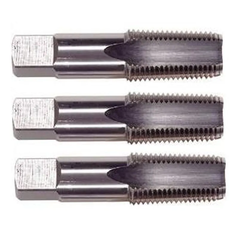 3/4x14 BSPT HSS Hand Tap Set of 3