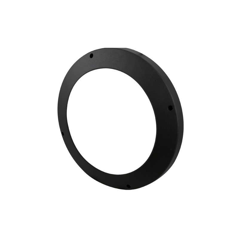 Ovia Metal Housing Circular Bulkhead Ring Black
