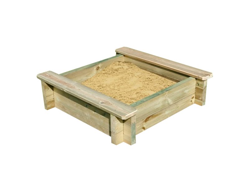 2m x 2m Budget Sandpit &#8211; 429mm