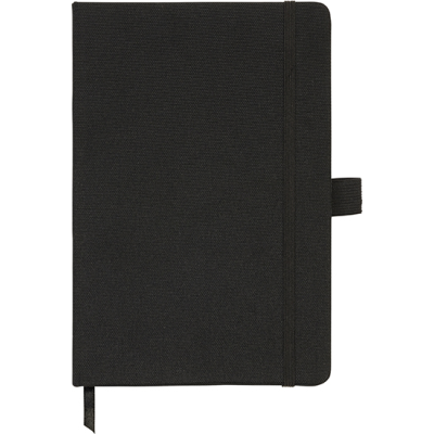 DOVER A5 ECO RECYCLED NOTE BOOK in Black.