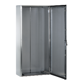 NSYSMX18840 SMX 304L stainless monobloc enclosure, H1800xW800xD400mm, Scotch Brite(R) finish.