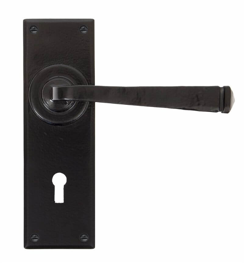 Anvil 33824 Black Avon Lever Lock Set