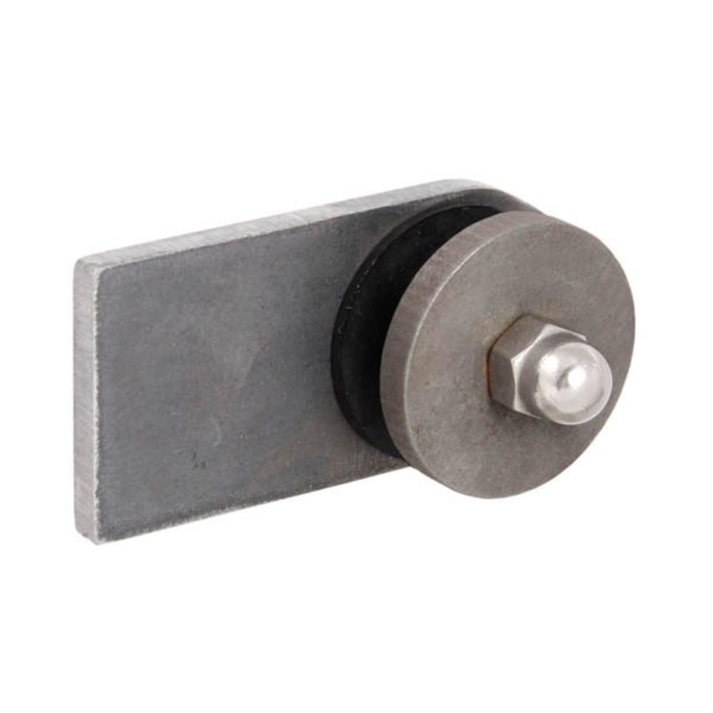 Weld On Glass Clamp - 80 x 40 x 6mmMild Steel With Stainless Bolt/Domed Nut