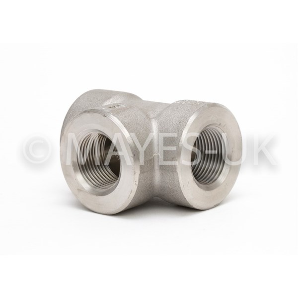 1.1/2" 3000 (3M) BSPP         
Equal Tee
A182 316/316L Stainless Steel
Dimensions to ASME B16.11