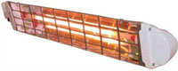 HIR HLO 12 1.2 kw wall mountable infra red heater and light unit