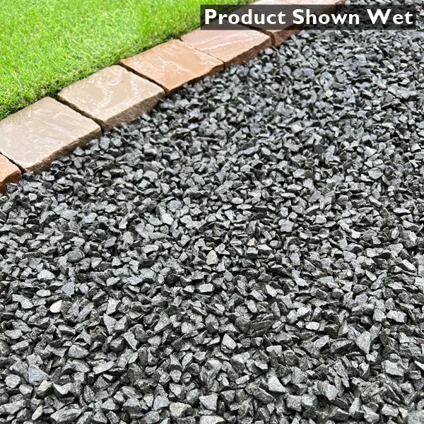 10mm Charcoal Basalt Chippings
