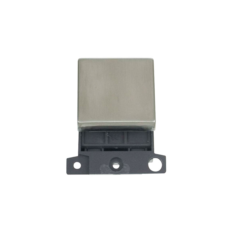 Click MiniGrid Ingot 20A DP Switch Module Stainless Steel