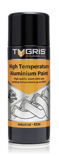 P334 Aluminium VHT Paint 400ml Vari-Spray