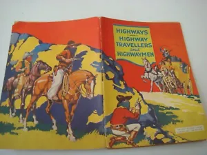 Rare Thomson Giveaways Highways And Highwaymen 34 Pages, Hotspur Issue