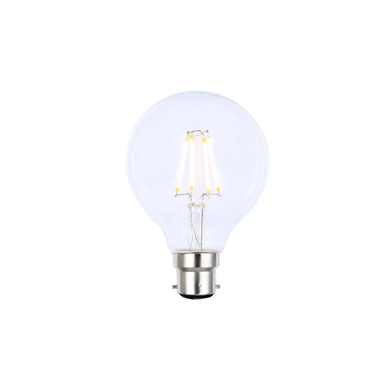 Forum LED Filament Lamp G80 B22 4W Clear