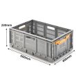 47 Litre Large Folding Crate (600x400x230mm)