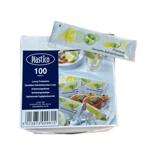 Suppliers Of Luxury Freshener Serviettes - Cased 100 For Catering Industry