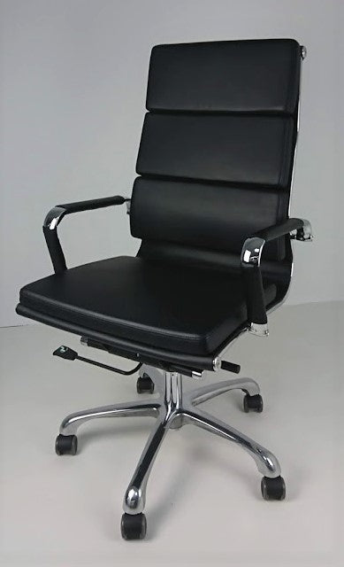 Soft Pad Style High Back Executive Office Chair Black - HB-A13SP-B North Yorkshire