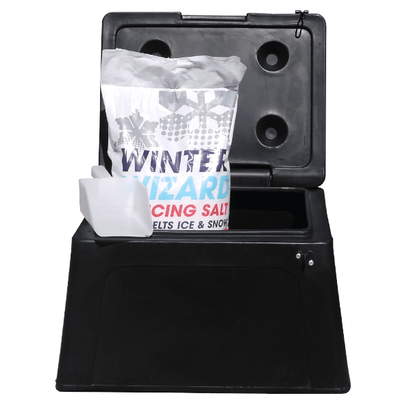 Small Domestic Grit Bin Kit - Black