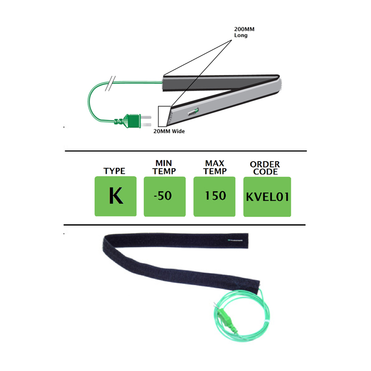UK Providers Of KVEL01 K Type Velcro probe