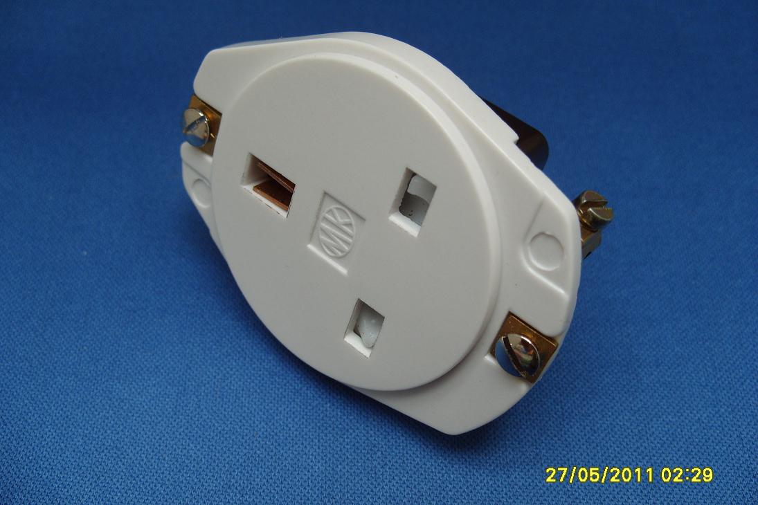 13A Circular Panel Socket MK
[CP-13A Panel]
