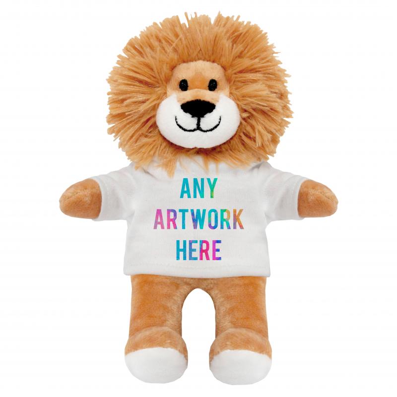 Printed Soft Toy Louis Lion